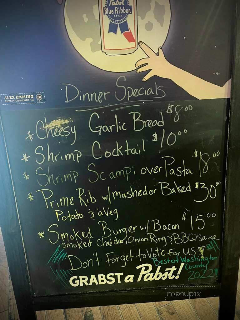 The Bog Tavern - Cambridge, NY menu_pic