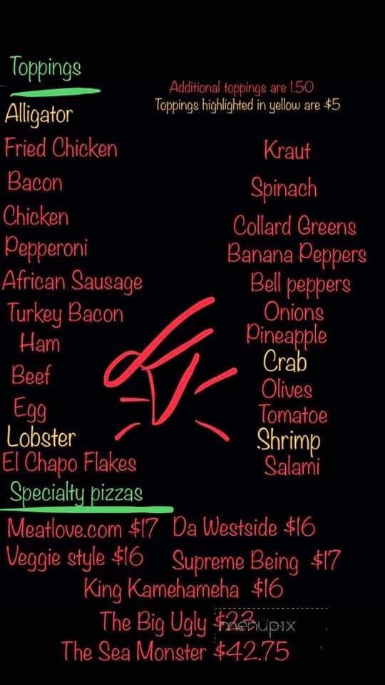 Can A Brotha Get A Slice - Montgomery, AL menu_pic