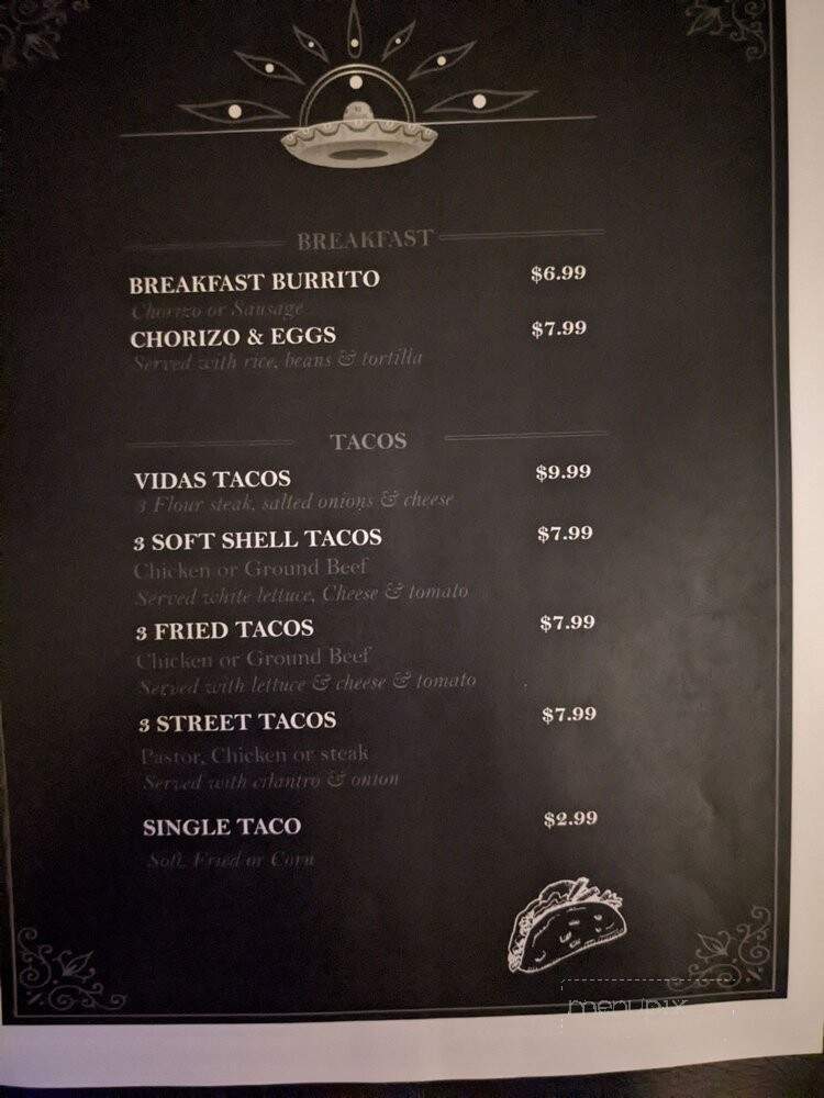 Vida Mexican Food - Carter Lake, IA menu_pic