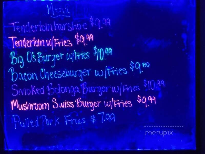 Big O's Eats and Treats - Canton, MO menu_pic