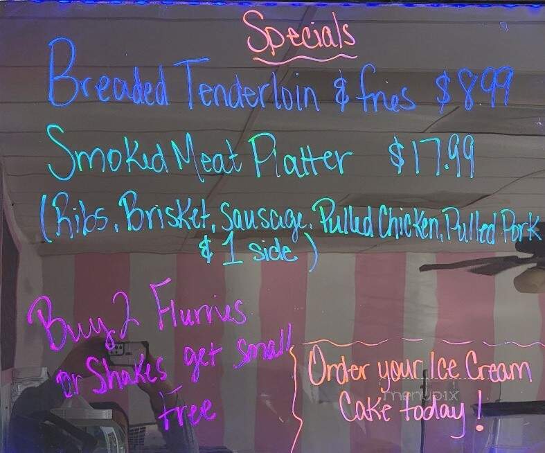 Big O's Eats and Treats - Canton, MO menu_pic