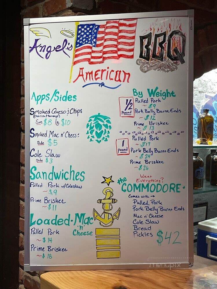 Crossed Cannons Brewery - Norman, OK menu_pic