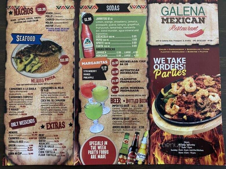 Galena Super Market & Restaurant - Freeport, IL menu_pic