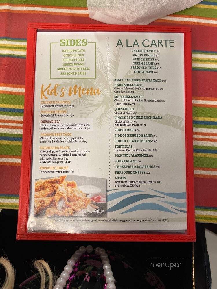 G's Molcajete - Crystal Beach, TX menu_pic