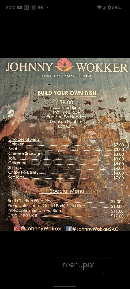 Johnny Wokker - Stockton, CA menu_pic