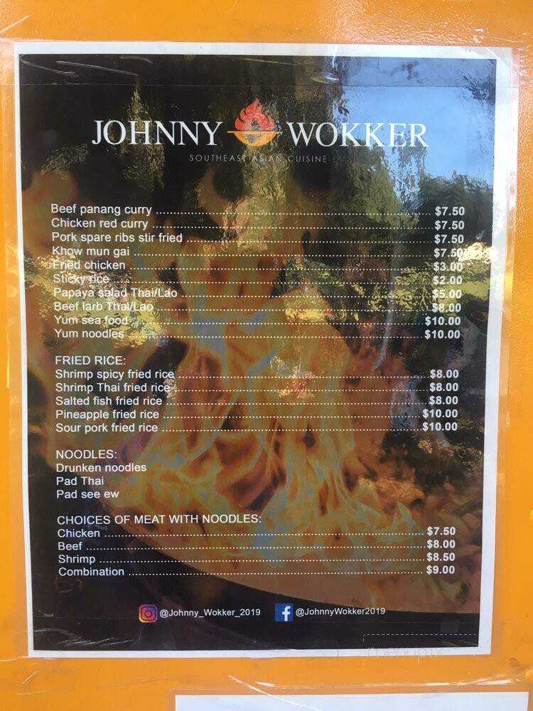 Johnny Wokker - Stockton, CA menu_pic
