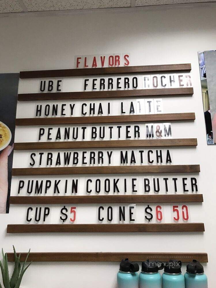 Thrills Soft Serve - Honolulu, HI menu_pic