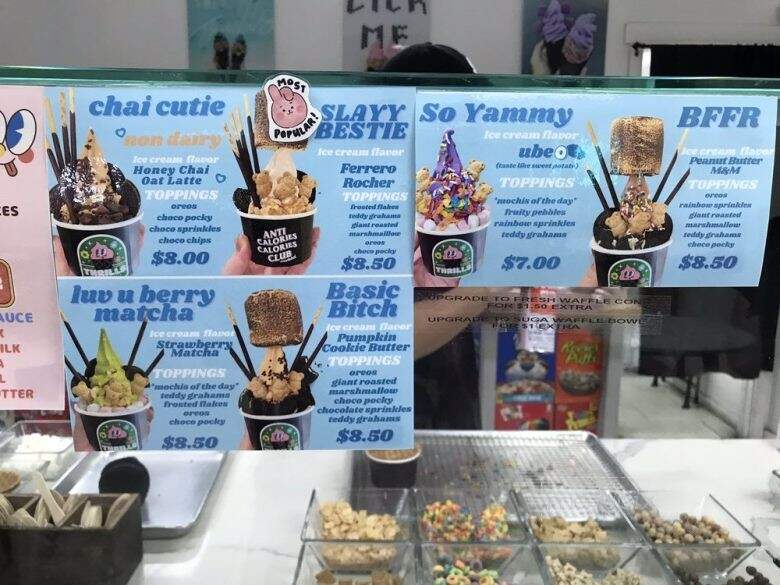 Thrills Soft Serve - Honolulu, HI menu_pic