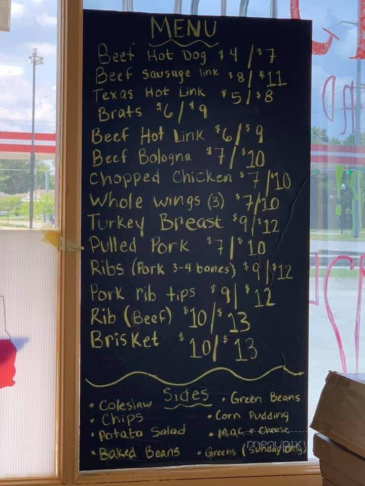 Texas BBQ Lady - Jeffersonville, IN menu_pic