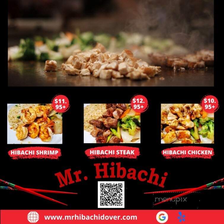 Mr.Hibachi Japanese Grill - Dover, OH menu_pic