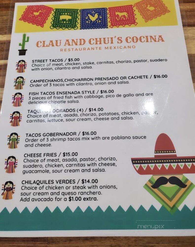 Clau and Chui's Cocina - Wahiawa, HI