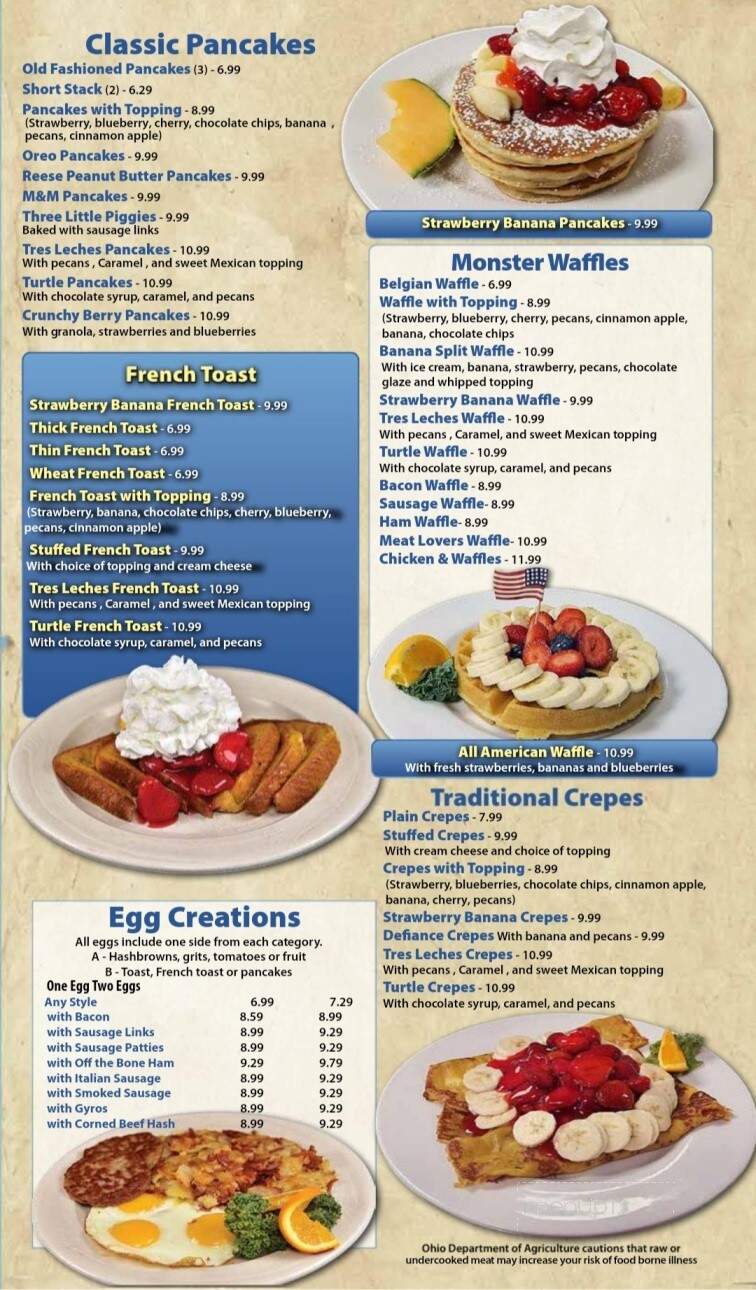 Defiance Pancake House - Defiance, OH