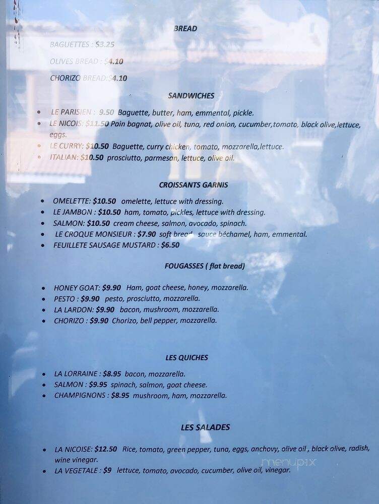 French Delights Bakery - Cocoa, FL menu_pic
