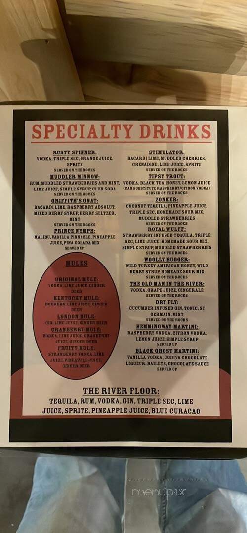 The Pheasant Tail Restaurant - Deposit, NY menu_pic