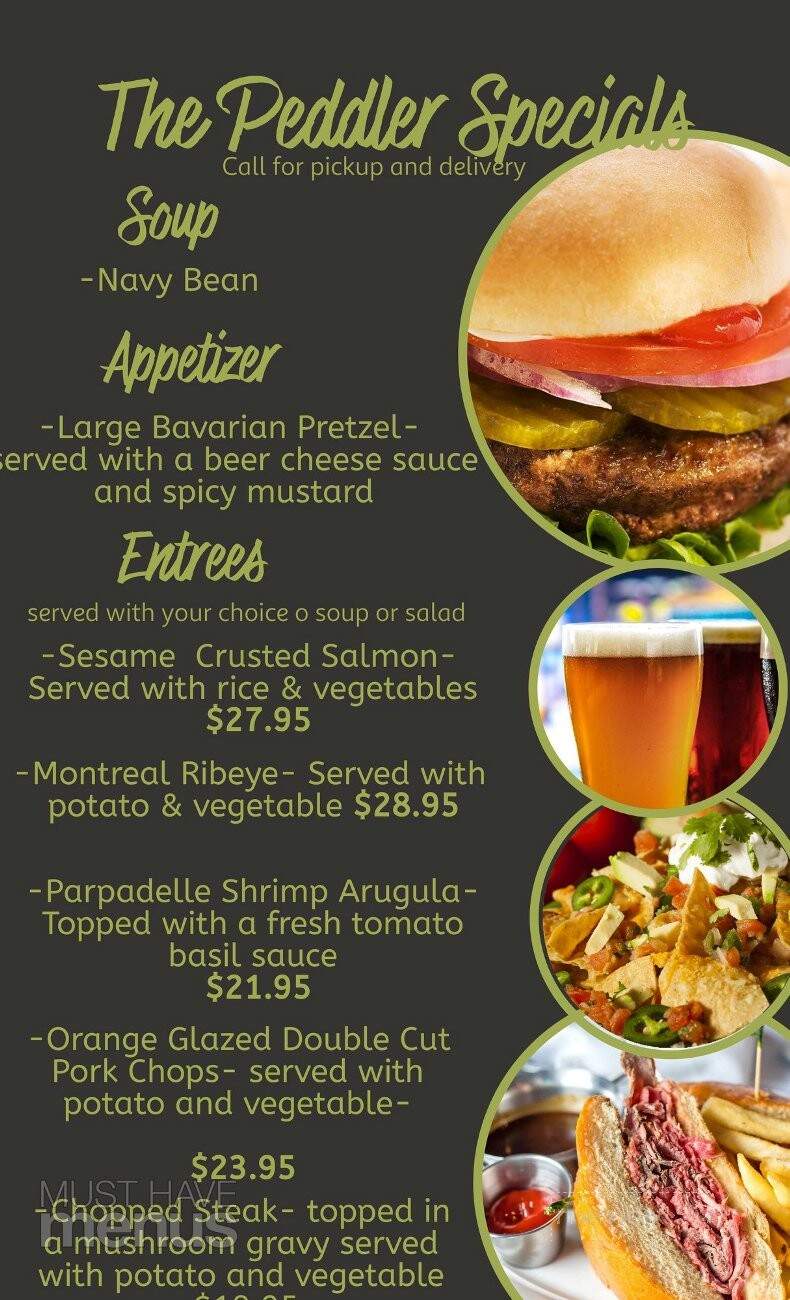 The Peddler - Cresskill, NJ menu_pic