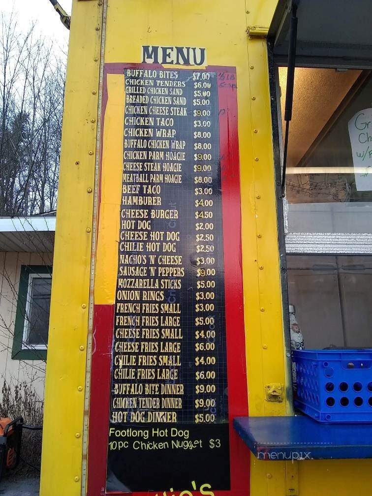 Dotties Buffalo Bites & Lunch Box - Hunlock Creek, PA menu_pic