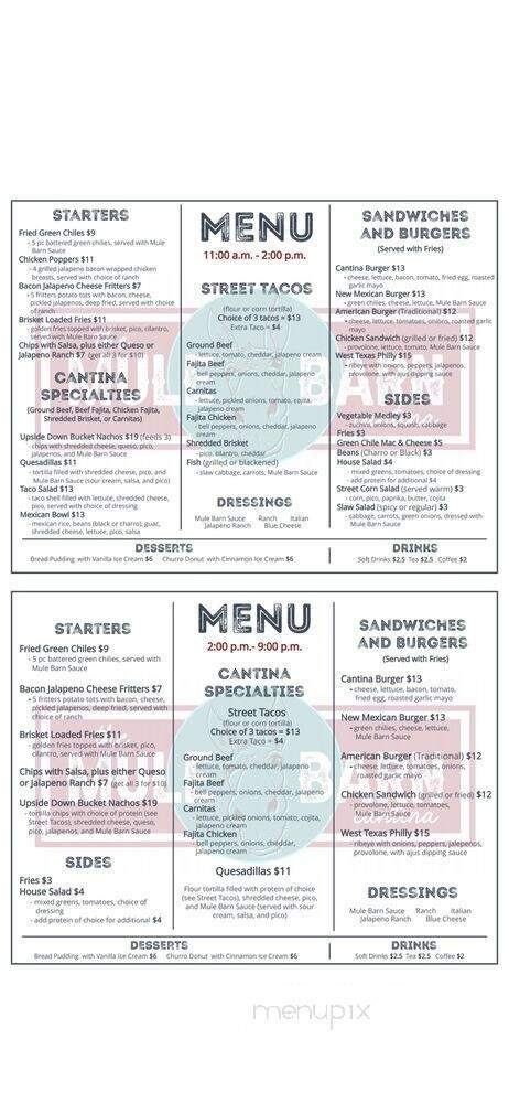 Mule Barn Cantina - Midland, TX
