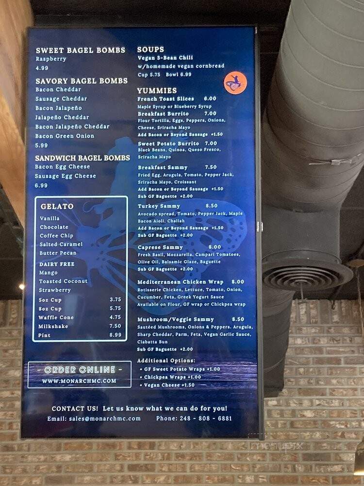 Monarch Market Cafe - Huntington Woods, MI menu_pic