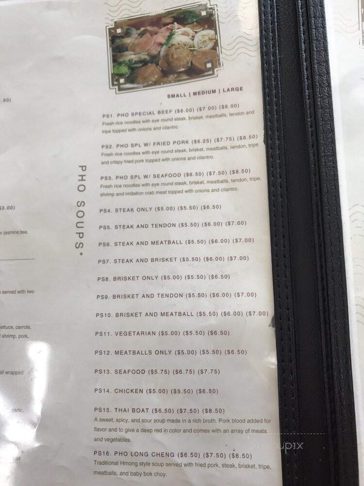 Legendary Pho Kitchen - Fresno, CA menu_pic