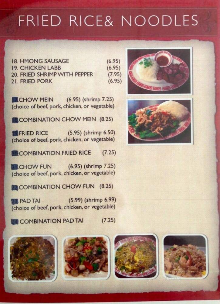 Legendary Pho Kitchen - Fresno, CA menu_pic
