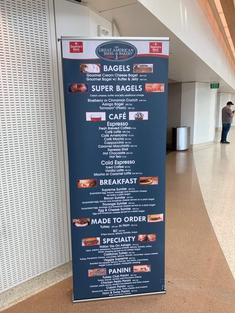 The Great American Bagel Bakery - San Jose, CA menu_pic