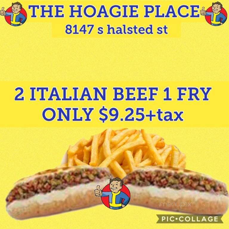 The Hoagie Place #2 - Dolton, IL menu_pic