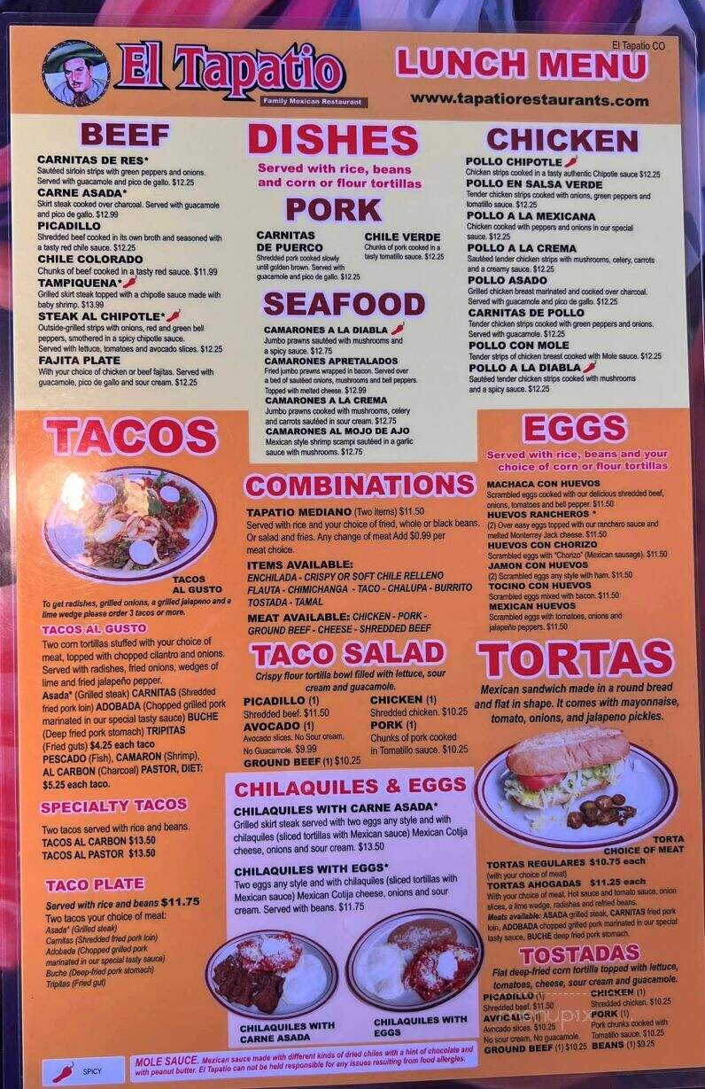 El Local - Moab, UT menu_pic