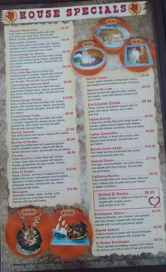 El Rodeo - Granite City, IL menu_pic