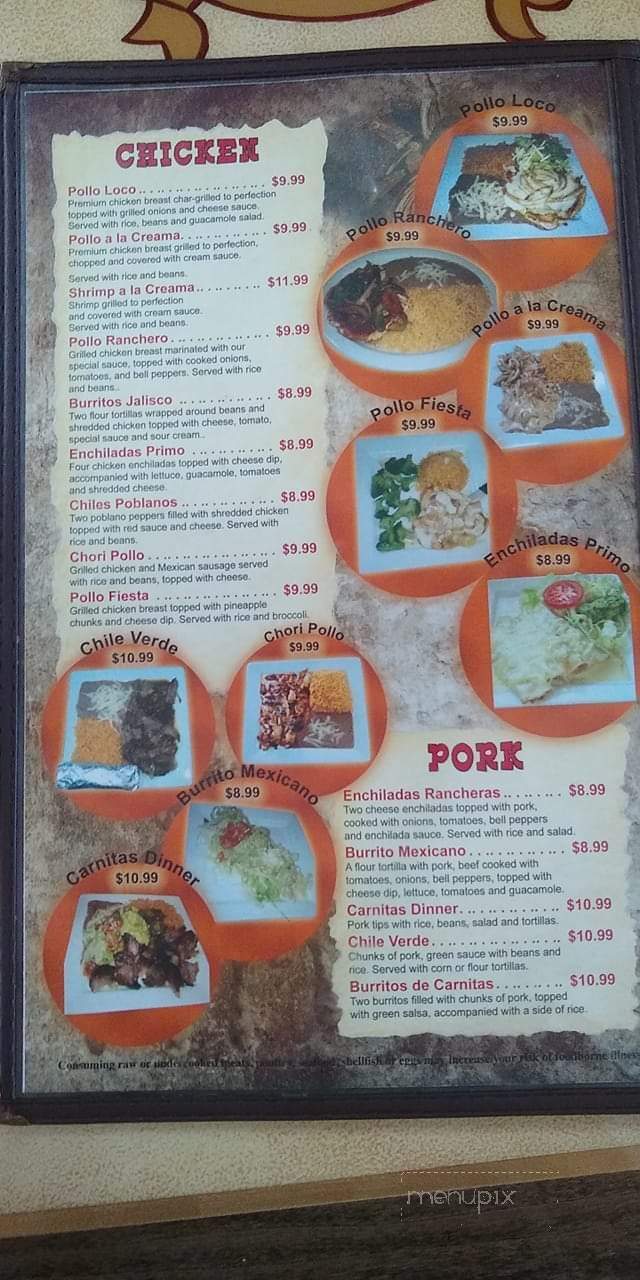 El Rodeo - Granite City, IL menu_pic