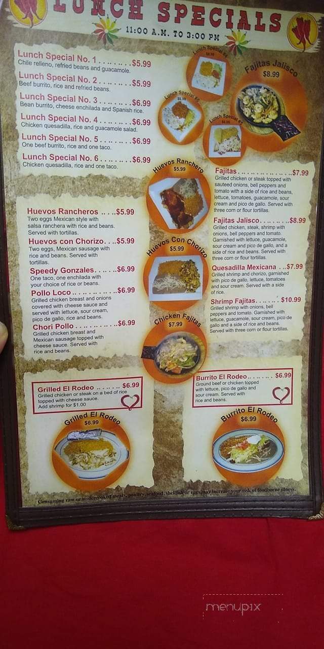 El Rodeo - Granite City, IL menu_pic