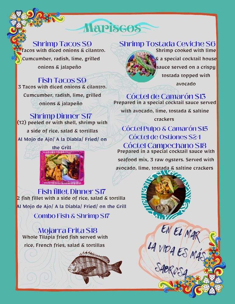 La Nina Mexican Food - Russellville, AL menu_pic