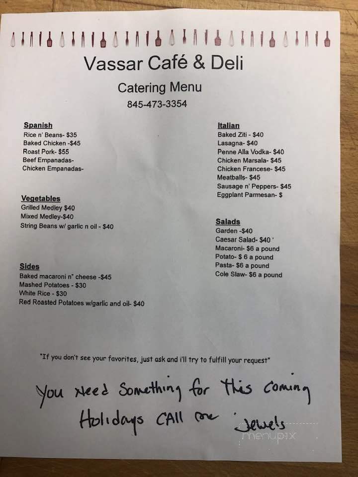 Vassar Cafe & Deli - Poughkeepsie, NY