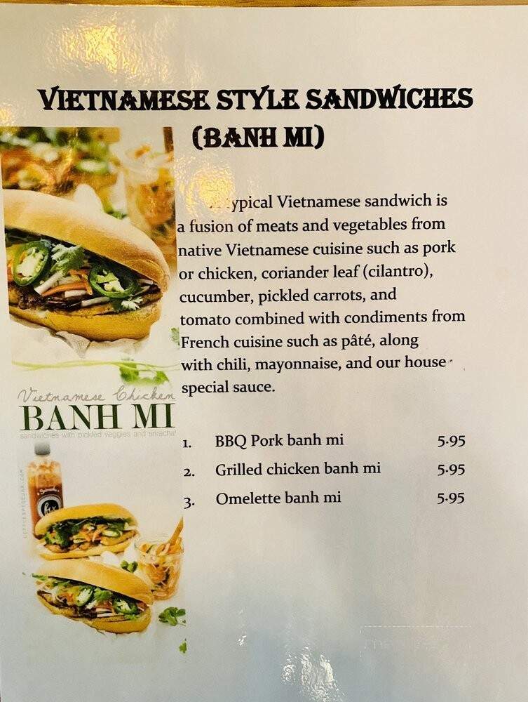 Pho Viet - Forest, VA menu_pic