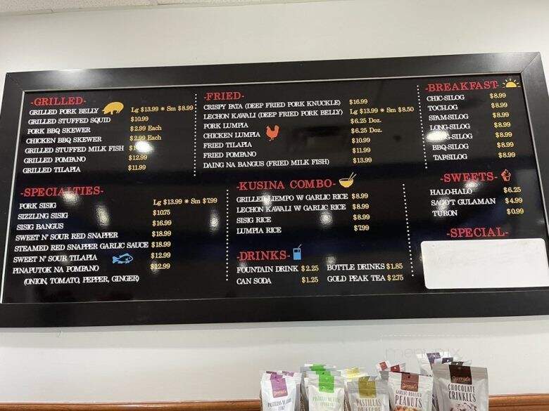 Kusina Filipino Restaurant - Fredericksburg, VA menu_pic