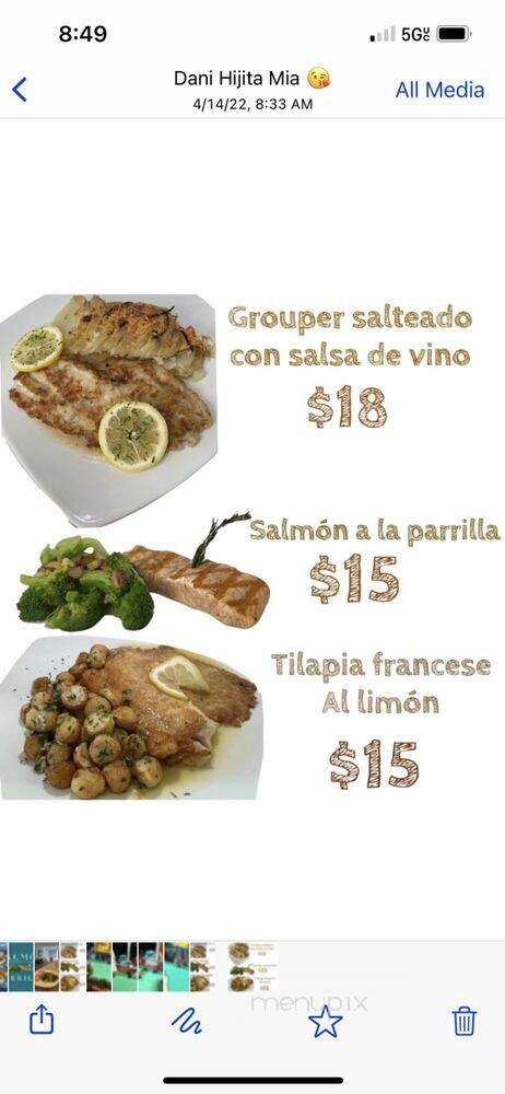 Rio De La Plata Grill - Sarasota, FL menu_pic