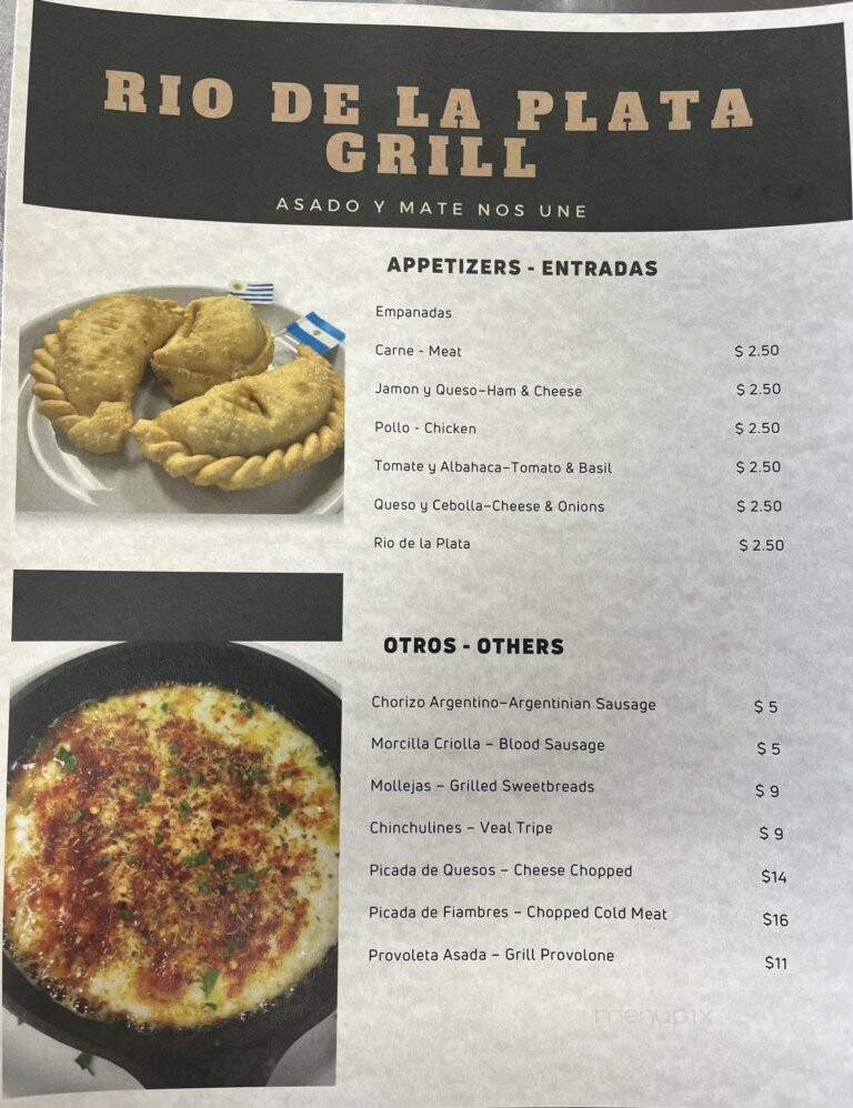 Rio De La Plata Grill - Sarasota, FL menu_pic