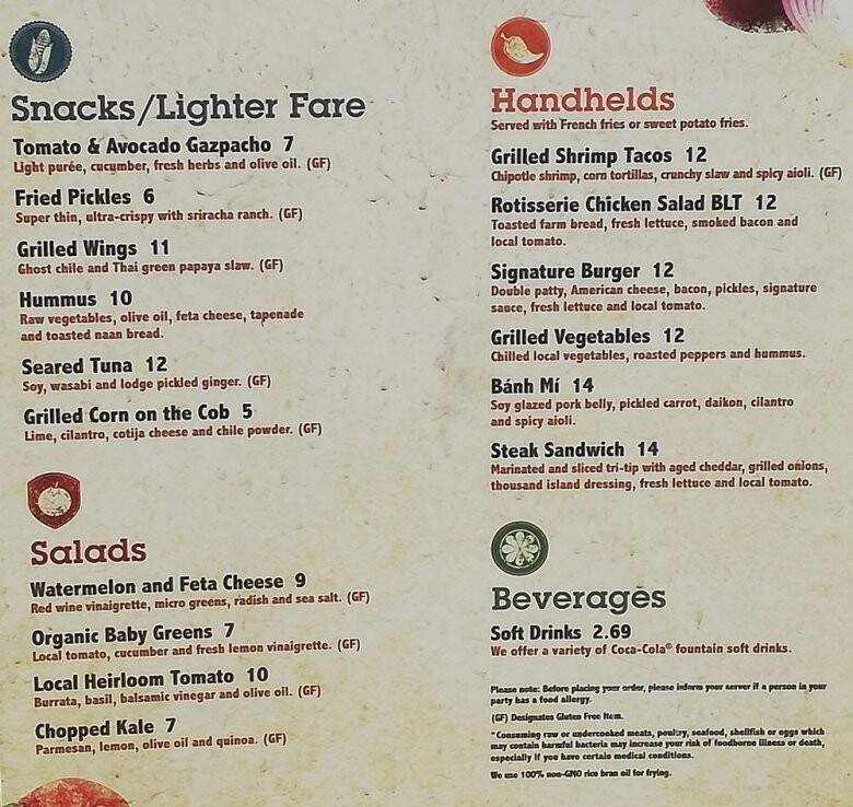 Grizzly Jacks Bar & Grill - Garden Grove, CA menu_pic