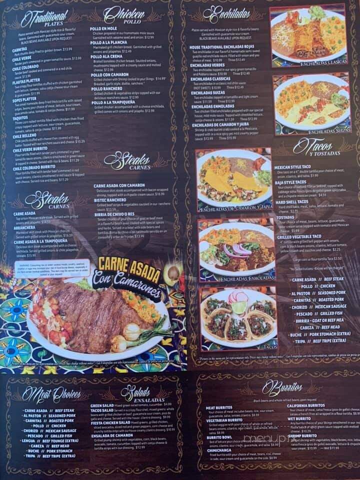 Tacos Jalisco Mariscos & Cantina - Reno, NV menu_pic