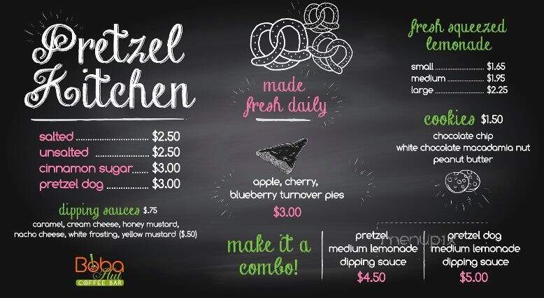 Boba Hut - Gallipolis, OH menu_pic