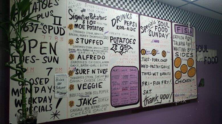 Potatoes Plus 2 - South Haven, MI menu_pic