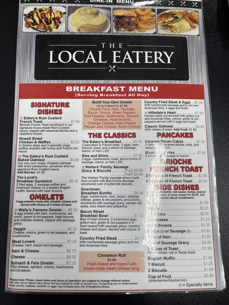 The Local Eatery - Hillsdale, MI