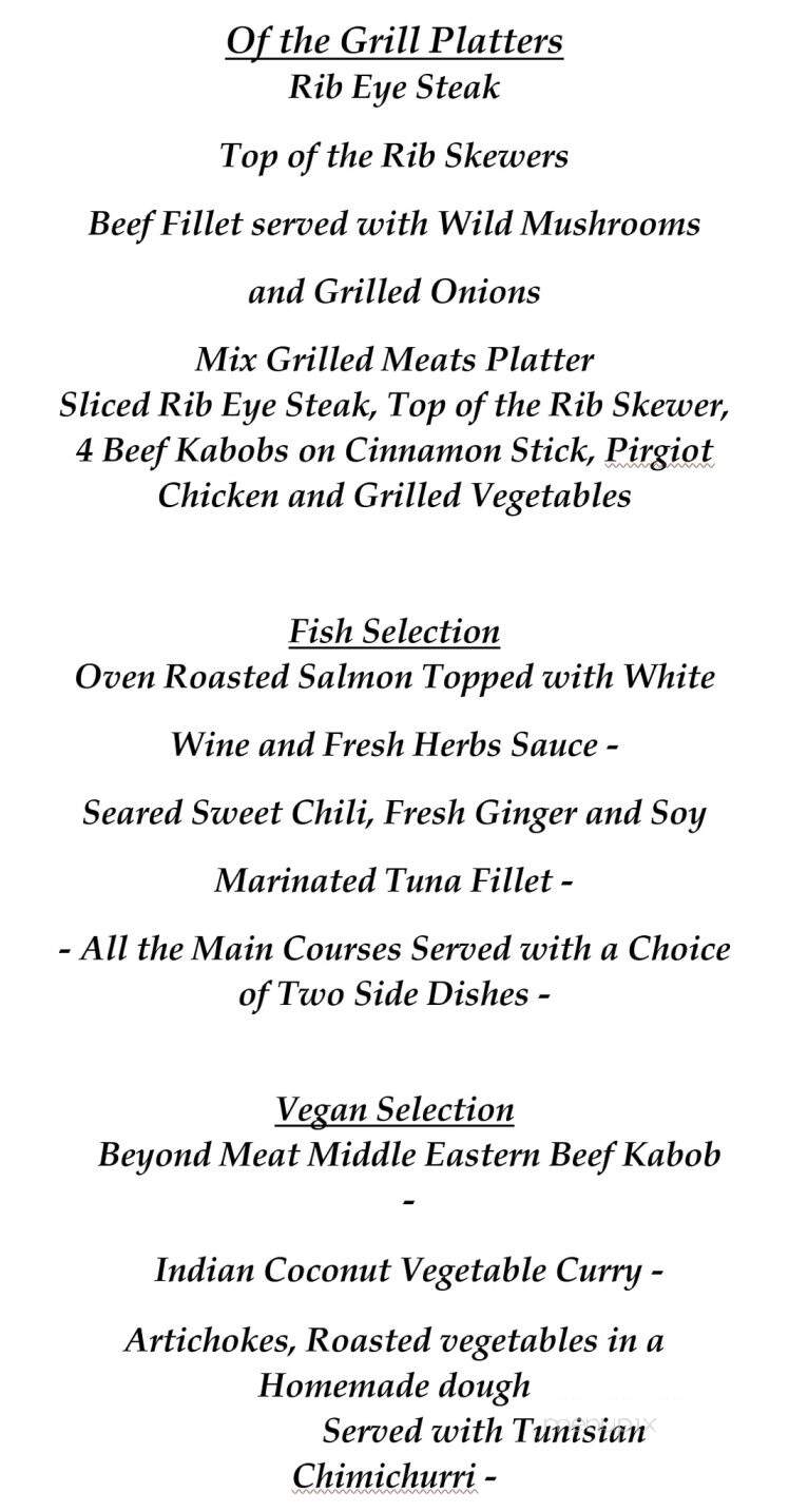 Kosher Chobee - West Palm Beach, FL menu_pic