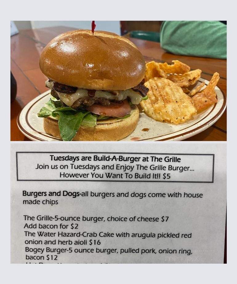 North Country Golf Club - Rouses Point, NY menu_pic
