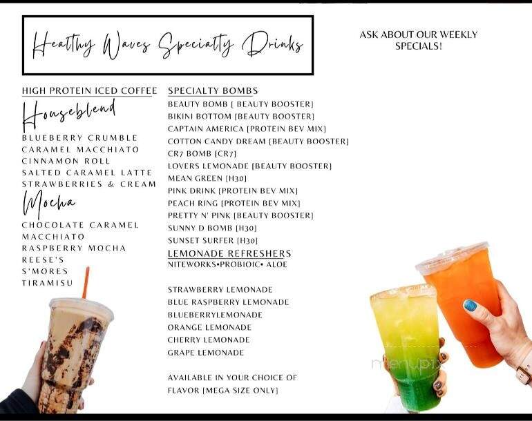 Healthy Wave - Orange Park, FL menu_pic