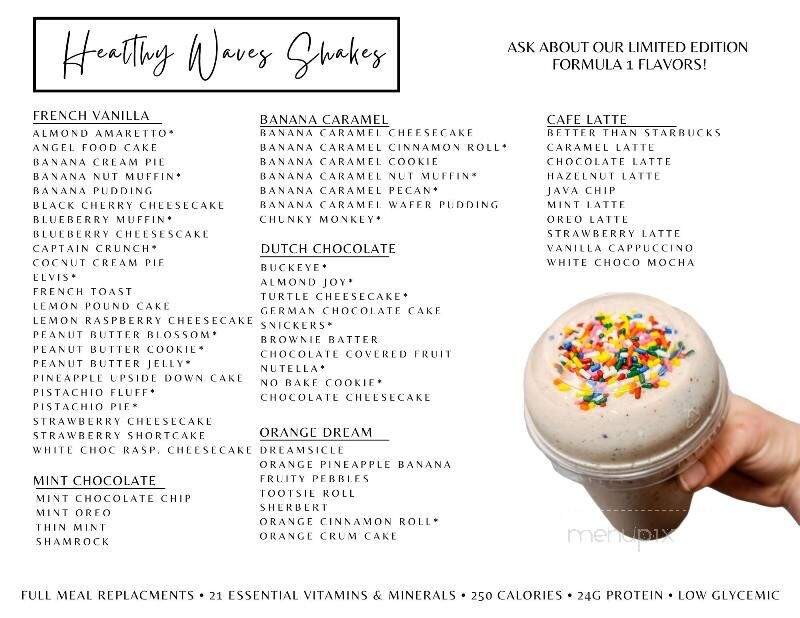 Healthy Wave - Orange Park, FL menu_pic