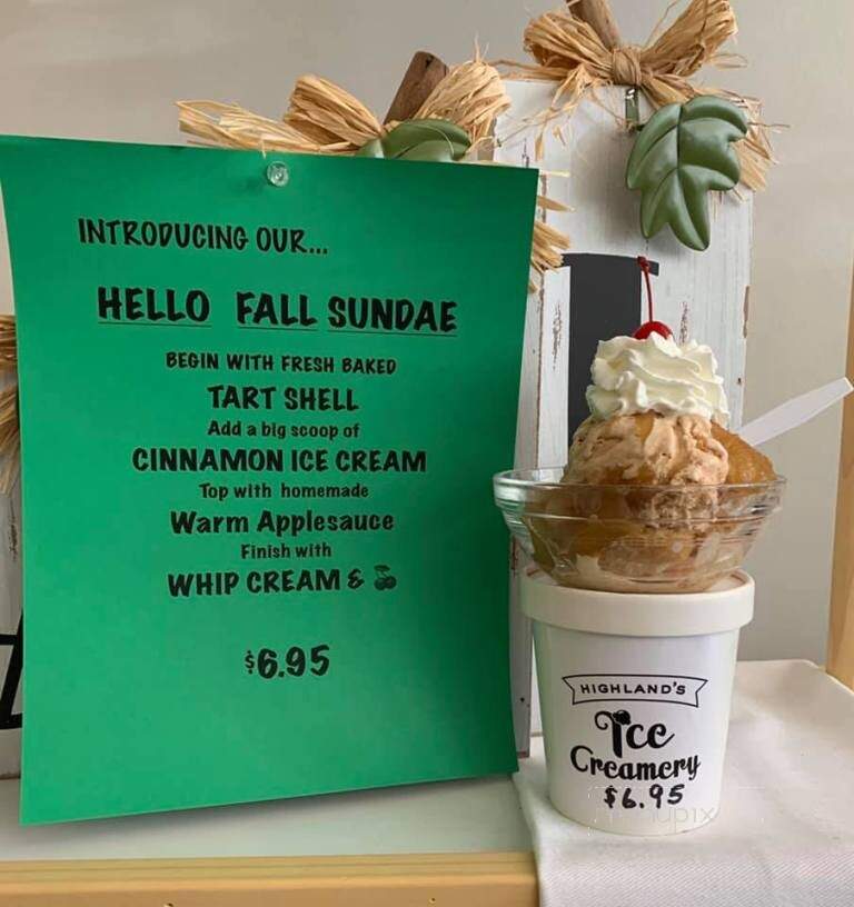 Highland's Ice Creamery - Chillicothe, OH