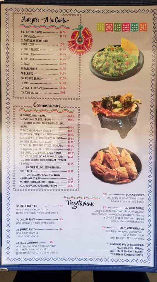 Don Nacho's - Palmetto, GA menu_pic