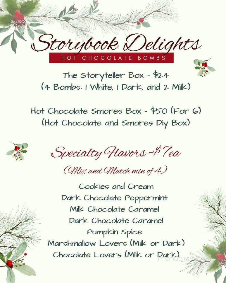 Storybook Delights - Orlando, FL menu_pic
