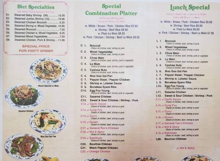 Village Kitchen - Henderson, NC menu_pic