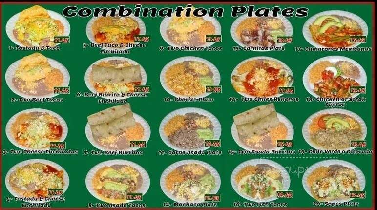 Los Victors - Silver City, NM menu_pic